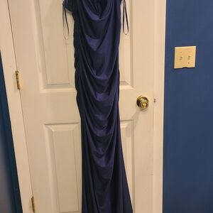 Elegant Purple Evening Gown